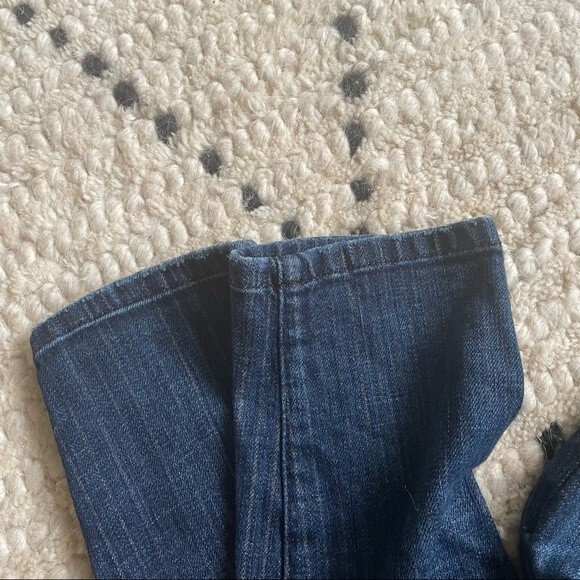 current /elliott  jeans womens the stiletto bartlett stripe denim jeans size 28 - Picture 6 of 10